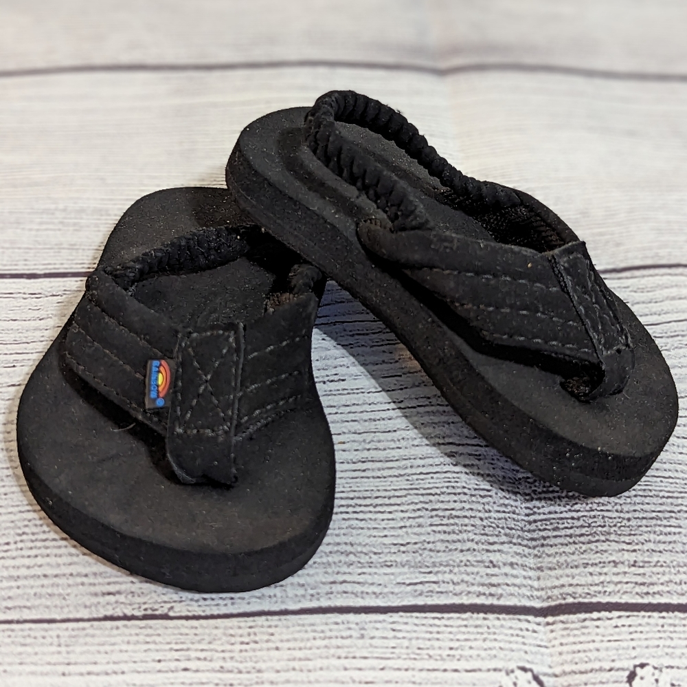 Rainbow Sandals infant size 3/4
